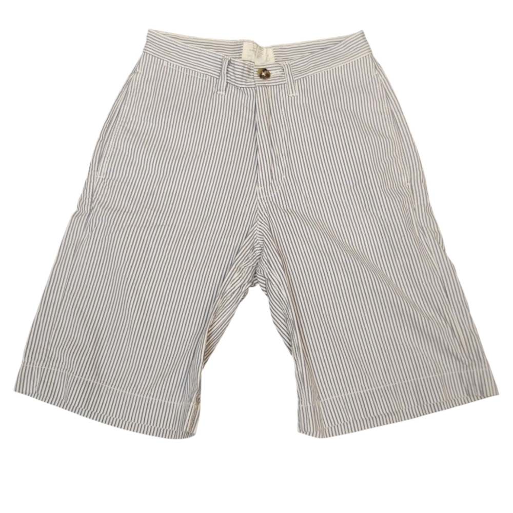 EUC Men's Blue & White Seersucker Shorts Size 26